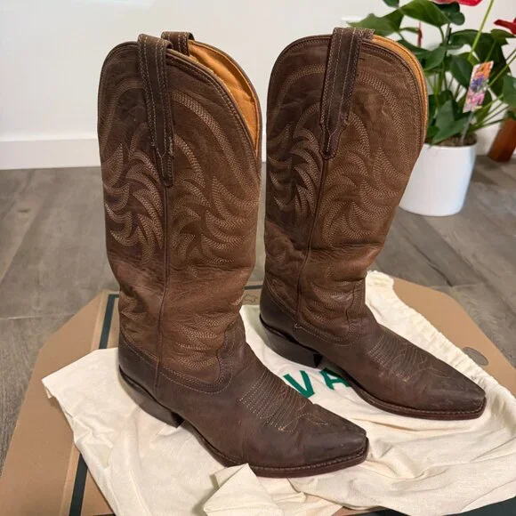 Women's Tecovas The Annie Cafe Coat Sz 7 B - Picture 2 of 6